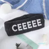 Designer Woolen Headbands For Women Men Knitted Elastic Headband Streets Cool Autumn Winter Fashion Letters Style Universal Hair Band Sport