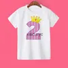 T-shirts Crown Number d'anniversaire Shirt Imprimer Taille 1 2 3 4 5 6 7 8 T-shirt d'anniversaire T-shirt Wild One Tee Girls T-shirt cadeau Girl Girl Tops H240508