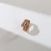 unisex designringar 3 stil smycken ring sizer 6 7 8 9 ring anillos snakee pläterad ringstorlek 9 band ring 18k guldpläterade smycken set gåvor mångsidig ring