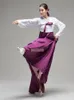 Costume de lavage des mains pour spectacle de danse coréenne, haut + jupe d'entraînement Standard pour filles, vêtement de danseuse des minorités ethniques pour adultes