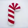 Candy Cane Pillow Sched Lollipop Candy Cane Cute poduszki 17 -calowe świąteczne pluszaki przyjęcia Zabawki 240115