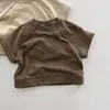 Jersey de algodón Primavera Otoño Chaleco para niños Chaleco informal para niños Ropa para niños pequeños Camisetas sin mangas Ropa para niños para 1-8Y 240116