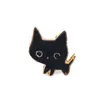 Pins Broches Gato Bonito Broche Gatinho Crachá Prick Cavalo Agulha Roupas Gotejamento Óleo Bugiganga Pode Drop Delivery Otltw