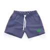 Short à séchage rapide pour hommes, feuilles vertes, sport, course à pied, cyclisme, entraînement, pêche, natation, vacances, surf, plage, Boxer Board