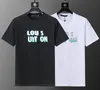 Tasarımcı 2024 Erkek Tişört Kısa Knapıtlı Yıldız Günlük Yeni İlkbahar/Yaz Baskılı Mektup Lüks Lüks Modaya Düzenli Yuvarlak Boyun Gömlek Saf Pamuk Aynı Stil Giyim M-XXXL