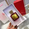 Rouge parfym 70 ml 540 röd gyllene flaska extrait de parfum paris män kvinnor doft långvarig lukt spray doft