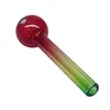 Pipes à fumer Super Durable Pyrex Verre Brûleur À Huile Pipe Bong Tabac Herbe Sèche Colorf Accessoires D'eau Tube Drop Livraison Maison Jardin Otvwj