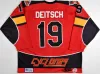 희귀 하키 Jason Deitsch 신시내티 사이클론 저지 2008 Kelly Cup Finals echl 20 주년 개인화 남성 청소년 여성 이름 번호 S-5XL