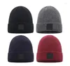 Baretten 2024 Mode Gebreide Muts Mannen Vrouwen Winter Beanie Goede Kwaliteit Schedel Caps Casual Motorkap Gebreide Muts Klassieke Sport Unisex warme Hoeden