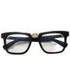 2024 Designer di lusso Ch Occhiali da sole per uomo Donna Chromes Montature per occhiali Nuovo piatto Classico Moda ottica Cuore Montatura per occhiali Uomo Occhiali unisex di alta qualità T0sc