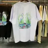 夏のメンズグラフィティTシャツレディースデザイナープリントトップスティーファッションマンTシャツ品質コットンカジュアルショートスリーブヒップホップストリートウェアミルトップ