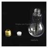 Hem LED-ljus BB Vattenflaska Plastmjölksaft Waters Disponible Leak-Proof Drink Cup med lock Creative Drinkware till Sea Drop Del Dhkrx