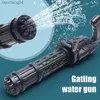 Sand Play Water Fun New Gatling Pull Type STORA KAPITAL Vattenpistoler Barnstrandspel Högkvalitativa tryck Vattenpistol Pool Toys Outdoor Toys