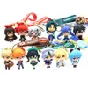 Megan Genshin Impact Silicone Keychains Söt 3D Anime Gaming Kpop Keychains Wholesale Genshin Impact Vision Keychain