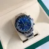 Relógio masculino designer relógios 40mm quartzo cronógrafo relógio luminoso safira vidro relógios de pulso montre luxo relógio moda