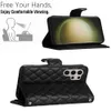 Rutiga pu läder plånbokfodral för google pixel 8 pro 8A Moto G Power 2024 5G Play Edge 40 Neo G54 G84 Diamond Grain Multifunktionellt ID-kortplats Pocket Holder Pouch