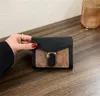 Klassische hochwertige Brieftasche Geldbörse Designer Brieftasche Frauen Luxusklappenmünzversand Karteninhaber Brieftaschen Designerin Frau Handtaschen Herren Geldbeutel A6