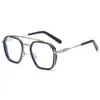 2024 Luxus-Designer-CH-Sonnenbrille für Damen, verchromt, Brillengestelle, Herren, neuer Trend, Brillen, Kurzsichtigkeit, Herz-Brillengestell, Damen, Unisex, Brillen TN7T