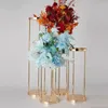 3 nogi) Dekoracja ślubna Pillar Flower Rack Filar Cewce Wedding Centerpiece Dekoracja stolika Flower Stand Cake Puchar Stojak na imprezę 299