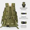 55L 3D Outdoor Sport Military Backpack Tactical Backpacks Climbing Backpack Camping Hiking Trekking Rucksack Travel Military Bag 240115