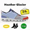 Designer Heather Running Men Scarpe Glacier Glacie Black Red Midnight Heron Avorio Frame Sport Sport For Mens Womens Platform Outdoor Runner Sneake Sneake