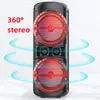 Głośniki zewnętrzne 80W głośnik Bluetooth Karta bezprzewodowa K lampa głośnikowa Post Post Stereo Sound Bar Subwoofer Home Music Center Boombox