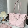 Brown High Capacity Shopping Bags MC Designer Tote Bag Women Brand Leather Handbag Fashion Shoulder Bags Wallet 211127