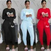 Spring Black White Jogging Sports Pencil Pants Full Outfit Casual Female Clothing 2 PC Set for Women Matching Set Trouser Suits 240115