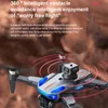 K911SE Dobrável 5G Brushless RC Drone Quadcopter com câmeras HD triplas, posicionamento duplo de fluxo óptico GPS, pairar inteligente, evitar obstáculos, controle de aplicativo WIFI FPV