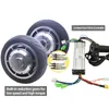 Ny design 10 tum elektrisk skateboardhjul navmotor 24v 250W för elektrisk skoter