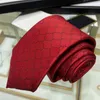 Hoge kwaliteit heren stropdas handgemaakte zijden designer stropdassen voor heren Klassiek gestreept borduurwerk stropdas Business Leisure Luxe Krawatte Cravate