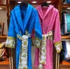 Men's Sleepwear Mens Womens Home Robes Shawl Collar Cotton Soft Fluffy Designer Brand Luxury Vintage Bathrobe Pajamas Unisex Lovers Dressing Gown M-3XL 66ess