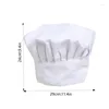 Set di pentole Cappello da cuoco Cappello da forno alto regolabile per adulti Accessori da cucina Uniforme da cucina adatta per uomini e donne