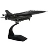 Stop 1/72 6 Fighter Diecast Model Ornament Fablebles z stojakiem na wystawę dla domu szafka w biurze w domu 240116