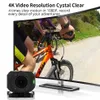 Kameralar Drift Hayalet 4K Plus Aksiyon Kamerası HD Motosiklet Bisiklet Bisiklet Vücuduna WiFi Uygulama Kontrolü ile Kask Spor Kamerası 1950mAH Pil