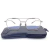 2024 Luxe Designer CH Zonnebril voor Vrouwen Chromes Brilmonturen Heren Mode Nieuwe Pure Titanium Veelhoekige Optische Lenzen Hart Brilmontuur Brillen UMUS