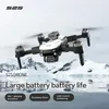 LS-S2S Drone Quadcopter 2.4GHz 6-axis Gyro Brushless Folding Drone Dual Lens WIFI Professional Aerial Camera APP Mobile Phone Control / One Key Return / Headless Mode.