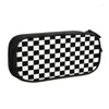 Cosmetic Bags Fashion Chess Cute Pencil Case Boys Gilrs Big Capacity Chessboard Game Box Students Stationery