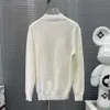 Suéter para hombre sudadera técnica sudadera con capucha de punto suéteres de diseñador loe bordado manga larga camiseta hombres mujeres abrigo de punto de lana
