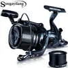 Sougayilang Visserij-reel 131BB 4.6 1 Overbrengingsverhouding Jigging Reel Max Drag 25KG Anti-corrosie Spinning Reel voor Zoutwater Pesca 240116