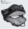 Heren rugzak met grote capaciteit, uitbreidbaar mannelijk 17 inch laptoptassen, waterdicht, schaalbaar, USB-oplaadrugzak mochila hombre 240116