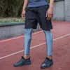 Pantalons pour hommes pantalons de Fitness européens et américains Stretch serré entraînement de basket-ball en plein air Sports de fond