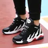 Warm Winter Kinderschoenen Sport Boys Casual Shoes High Top Tennis Children's Sneakers Plush Leather Running Sneakers For Girls 240116