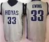 NCAA Allen Iverson Jersey Georgetown Hoyas College Basketball Jerseys AI University Wear vest