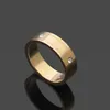 Chinese Ring Luxury Designer Ring Couple Engagement Diamond Ring High Quality Titanium Steel Ring Jewelry