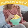 Bowls Popcorn Silicone Bowl Kitchen Easy Tools DIY Bucket Maker Heat-Resistant Expandable Accessories