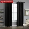 JRD Modern Blackout Curtain For Living Room Window Curtain For Bedroom Curtain Fabrics Ready Made Finished Drapes Blinds Tend 240115