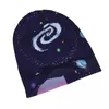 Berets Space Milky Way Galaxym Bonnet Hat Outdoor Skullies Beanies Galaxy For Men Women Knitting Hats Warm Multifunction Cap