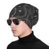 Berets Bonnet Chapéus Homens Mulheres Cinza Prata BeadsStrings De Metal Beads Correntes Inoxidável Rosas Lineares Cap Hip Hop Skullies Beanies Caps