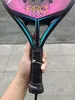 Mens Tennis Padel Racket 100%/3K/12K Carbon Fiber 3D Surface Paddle Shovels för utomhussportträning med padelskyddspåse 240116